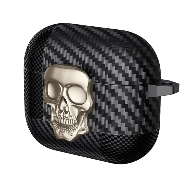 Silikonikotelo AirPods 3:lle - Skull Gold