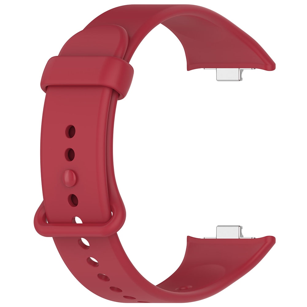 Silikoniranneke Xiaomi Redmi Watch 4 / Watch Band 8 Pro / 9 Pro - viininpunainen - Viininpunainen