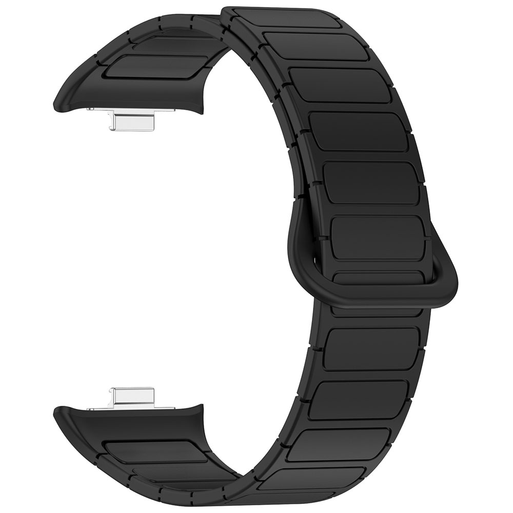 Silikoniranneke, jossa on magnet Xiamoi Redmi Watch 4 / Watch Band 8 Pro / 9 Pro - Svart kanssa