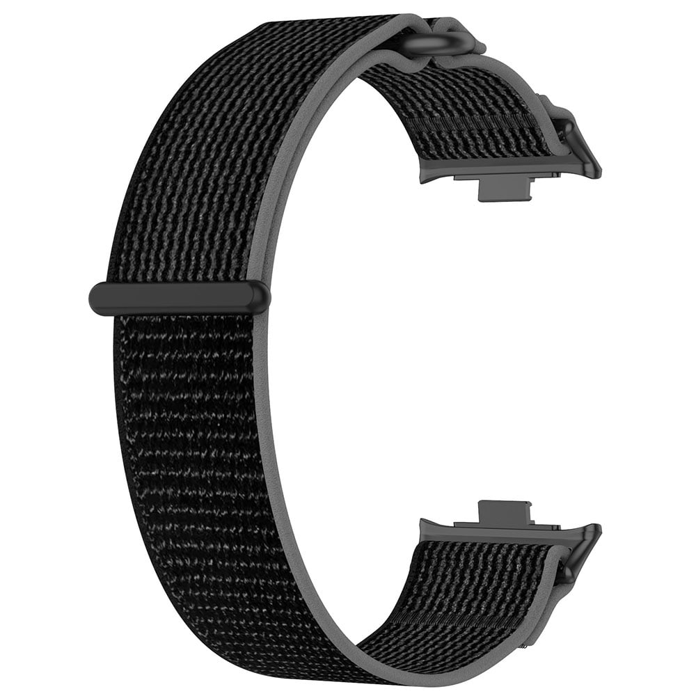 Nailonranneke Xiaomi Redmi Watch 4 / Watch Band 8 Pro / 9 Pro - Svart / harmaa