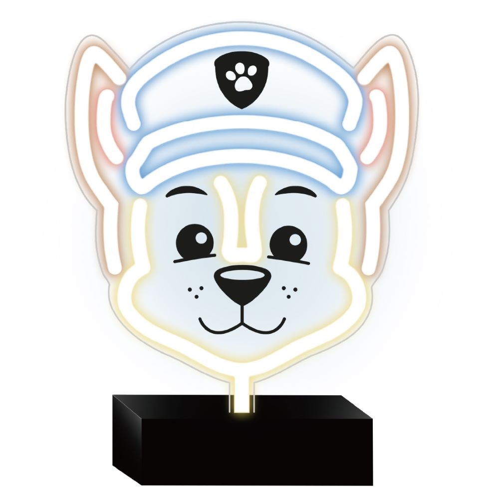 Paw Patrol LED Neon merkki jalka - Chase