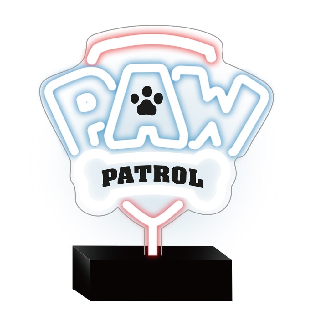 Paw Patrol LED Neon merkki jalka - Logo