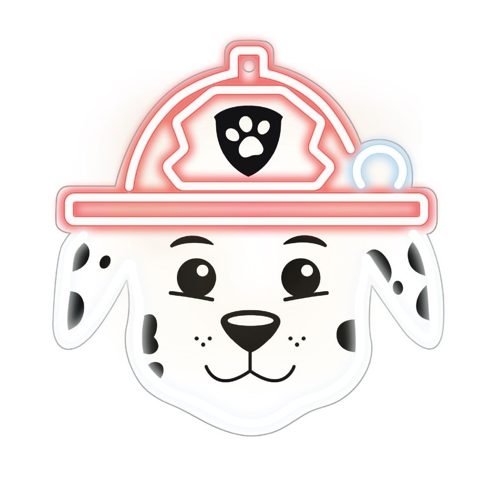 Paw Patrol LED-neonkyltti - Marshall