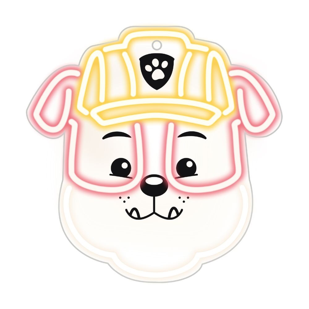 Paw Patrol LED-neonkyltti - Rubble