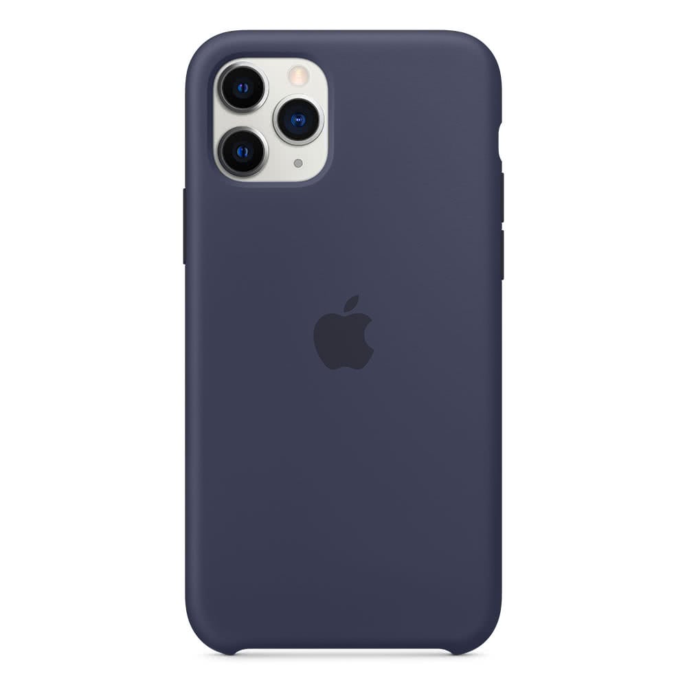 Apple Silikonikuori iPhone 11 Pro:lle - keskiyönsininen