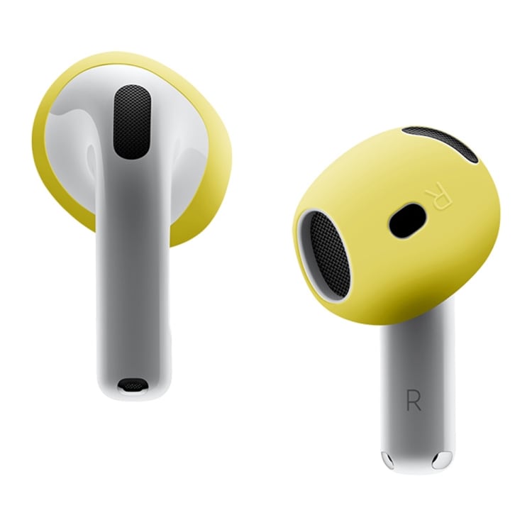 Silikonikuori Apple AirPods 4:lle - keltainen