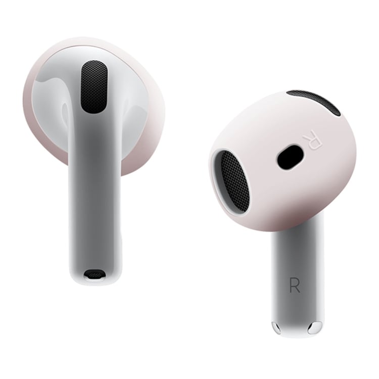 Silikonikuori Apple AirPods 4:lle - vaaleanpunainen