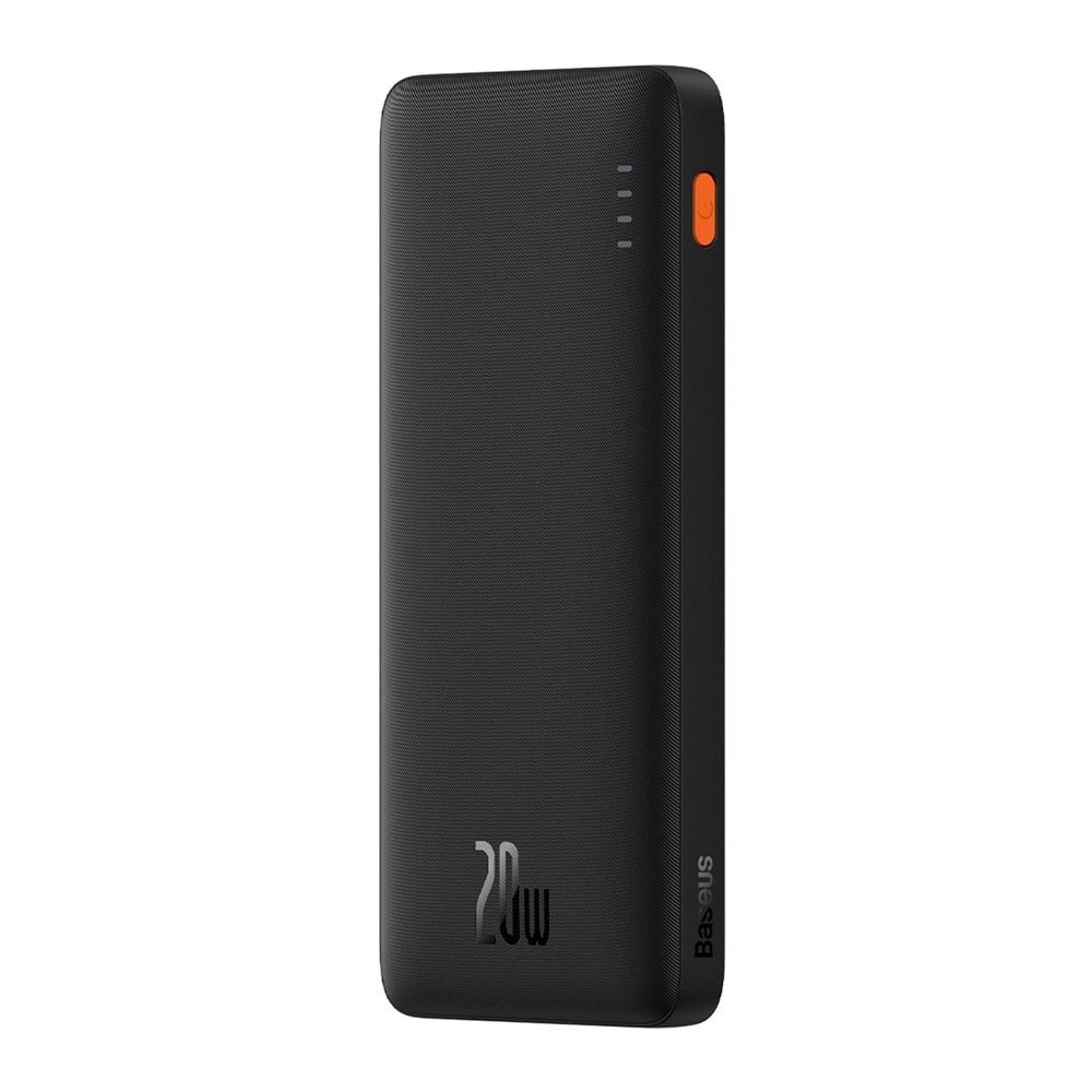 Baseus Airpow powerbank 20W 10000mAh LED-ilmaisimella - Svart