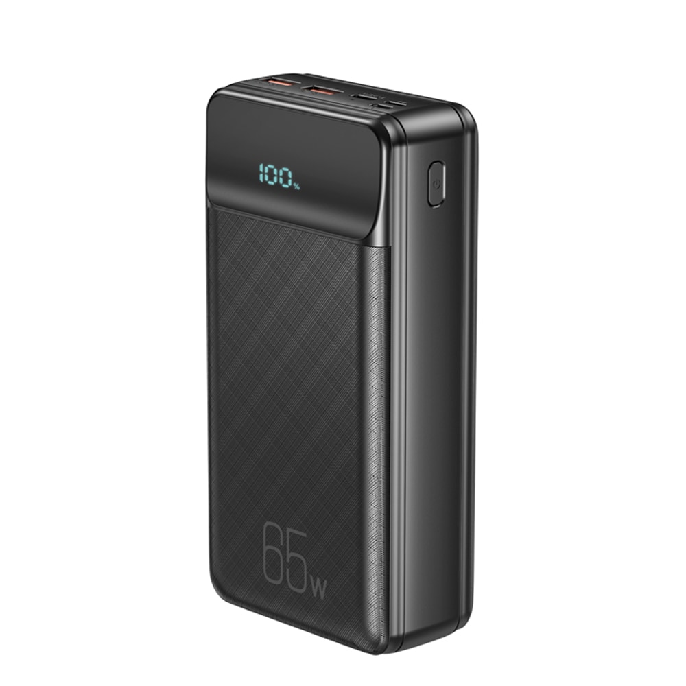 XO Powerbank kannettavaan tietokoneeseen 65W 30000mAh - Svart