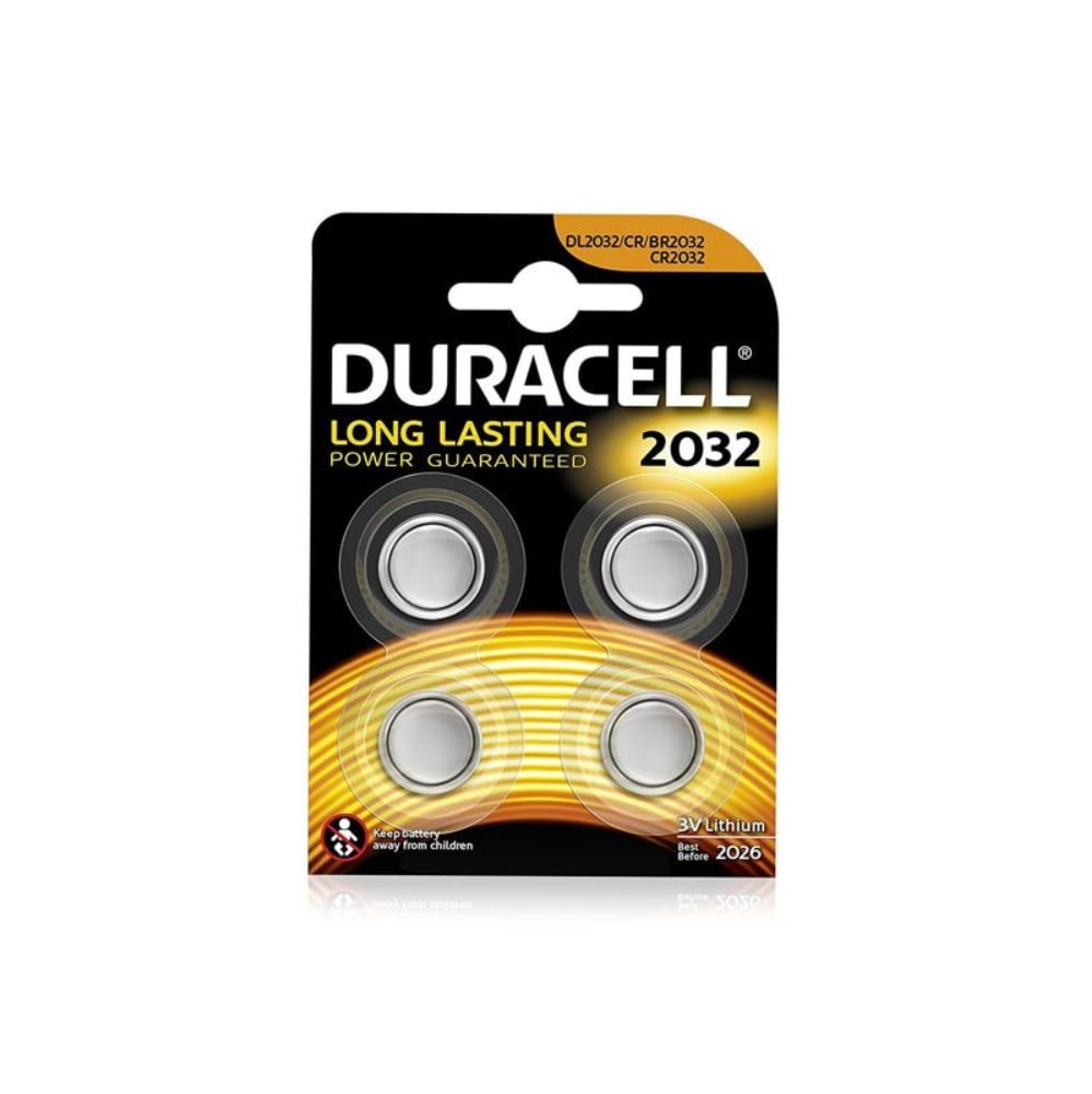 Duracell nappiparisto 3V CR2032 - 4-pack - 4 kpl