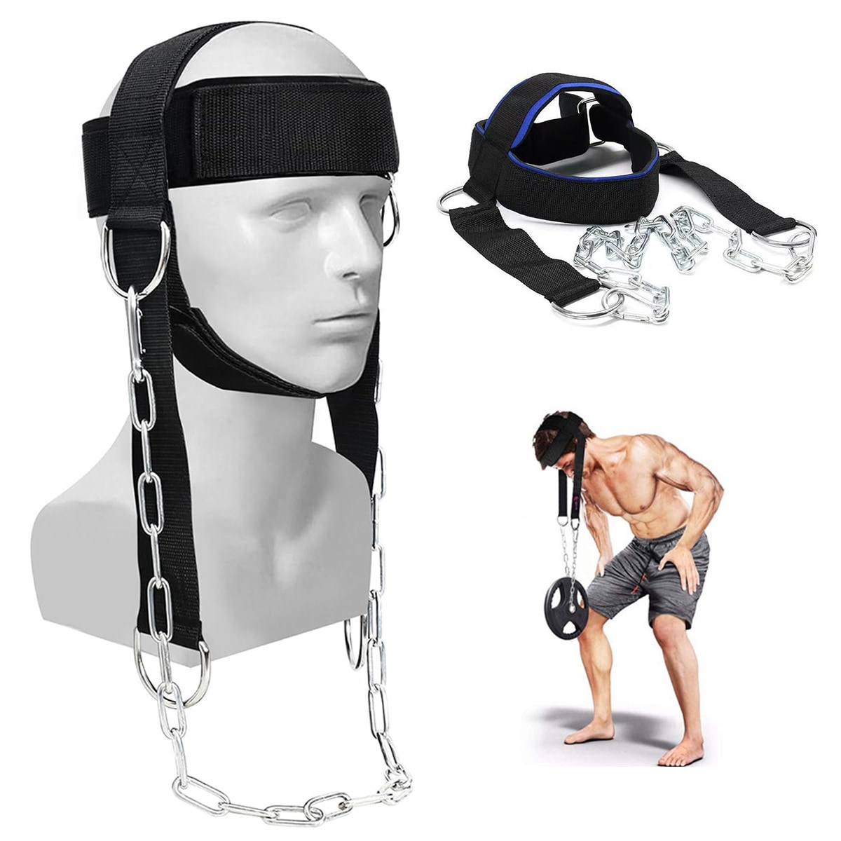 Gym Head Harness - Niska-alueen harjoitteluun