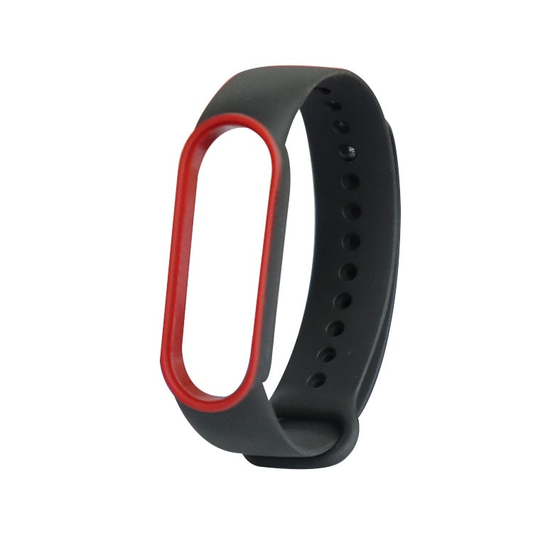 Elastinen ranneke Xiaomi Mi Band 5 Musta & Punainen